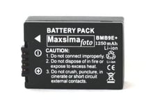 Batterie DMW-BMB9 1250mAh par Maxsima pour Panasonic Lumix DMC FZ150 FZ100 FZ72 FZ70 FZ62 FZ60 FZ45 FZ40 FZ48 FZ47 BMB9 BMB9e
