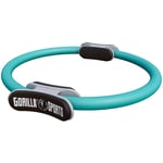 Gorilla Sports - Anneau de Pilates de 36 cm - 3 coloris : noir, gris, bleu turquoise - Couleur : turquoise - turquoise