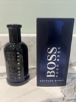 Hugo Bosso Bottled Night AFTER-SHAVE Lotion 100ml - 3.3 Oz Unsealed  New