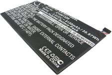 Kompatibelt med Asus Transformer Book T100, 3.8V, 8150 mAh