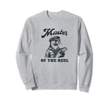 Cool Fisherman Otter Loves Fishing Fish, Master of the Reel Sweatshirt