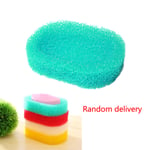 3pcs Soap Dish Sponge Plate Candy Color Rack Holder
