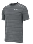 Nike Miler Dri-Fit Breathe Running Mens T Shirt Top Grey Size L AJ7565 085 BNWT
