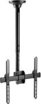 Support Tv Plafond 23-55 D0244 Pouces (58-140 Cm) Orientable Inclinable Television Suspendu Écran Lcd Tv Incurvé Fix Ation Vesa[TVP070245]