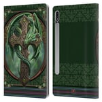 Head Case Designs Officially Licensed Anne Stokes Woodland Guardian Dragons Leather Book Wallet Case Cover Compatible With Samsung Galaxy Tab S7 5G