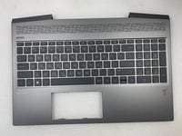 HP ZBook 15v G5 L25111-151 Greek Romaic Keyboard Greece Hellenic Palmrest NEW