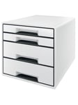 Leitz Skuffekabinet Desk Cube WOW 4-skuffer