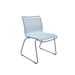 CLICK Dining Chair Without Armrest - Dusty Light Blue