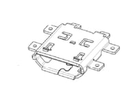 Usb-Stik Bøsning Molex Mol Micro Solutions Mid-Montering 474910001-1700 Molex Indhold: 1700 Stk