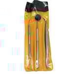 Tandhygien tandrengöring 3 set - 1 munspegel, 1x Curette tandrengörare, 1 skrapa