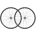 Fulcrum Rapid Red 3 DB Gravel Wheelset - 700c Black / Campagnolo N3W 12mm Front 142x12mm Rear Centerlock Pair 13 Speed Clincher