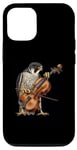 Coque pour iPhone 13 Faucon pèlerin jouant du violon