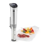 Sous Vide Cooker Slow Precision Timer Immersion Circulator Food 1300 W Silver