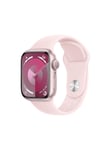 Apple Watch Series 9 GPS, 41mm, Aluminium Case, Sport Band, Small-Medium