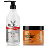 Redist Hair Care Shampoo Against Hair Loss 500ml & Argan Hair Mask 500ml