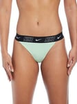 Nike Women's Fusion Logo Tape Fitness Banded Bottom-Green, Green, Size M, Women