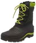 CMP Boy KHALTO Snow Boots Botte de Neige, Vert foncé (Oil Green), 37 EU