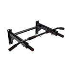 MGIZLJJ Pull-up Bar,Indoor Pull-up Device,Wall Multifunctional Home Fitness Equipment,Adult Sporting Goods,Suitable for Fitness/Exercise Muscle/Maintain Body (Color : Black)