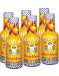 6 stycken Arizona Mucho Mango Stor 500 ml Läskedryck (USA Import)