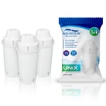 Aqualogis UniX fits BRITA Classic Water Refill Replace Filter Cartridge 3pk