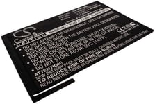 Kompatibelt med Apple ME276LL/A, 3.7V, 4490 mAh