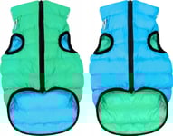 Doggy Jacka L 65 Lumi Reflexjacka Light Green + Blue För Herrar