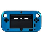 OSTENT Anti-shock Hard Aluminum Metal Box Cover Case Shell Compatible for Nintendo Wii U Gamepad Color Light Blue