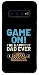 Galaxy S10 Game On The Happiest Dad Ever Board Game Chess Player Case