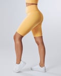 Workout Empire - Core Biker Shorts - Buff Yellow - L
