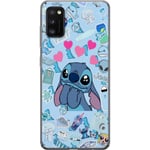 Samsung Galaxy A41 Genomskinligt Skal Stitch