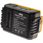 vhbw Batterie compatible avec Dewalt DCF620P2K, DCF620NT, DCF620, DCF622NT, DCF620D2K, DCF620N, DCF622 outil électrique (3000 mAh, Li-ion, 18 V)