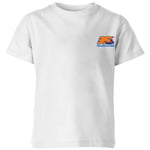 Back To The Future 35 Hill Valley Front Kids' T-Shirt - White - 3-4 Years - White