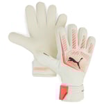 PUMA Målvaktshandske Ultra Match Protect RC Unlimited - PUMA White/Röd/PUMA Svart, storlek 11