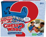 Guess Who Original Guessing Game, Board Game for Children Aged 6 and Up for 2 P