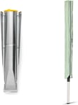 Brabantia - Metal Ground Spike - with Handy Closure Cap & Rotary Cover - Protec