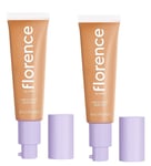 Florence by Mills - 2 x Like A Light Skin Tint T130 Tan with Warm Undertones