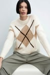 Mango - Tröja Xivata - Beige