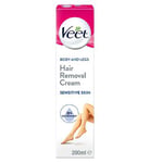 Veet Sensitive Skin Hair Removal Cream Aloe Vera & Vitamin E 200ml