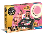 Clementoni - 18744 - Crazy Chic - Make Up Artist Studio - Children Make Up Set F