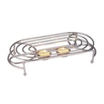 New Double Food Warmer Chafing Chrome Plate Burner- Free Tealight Candles UK