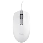 Trust TM-101W mouse USB Optical White 3 buttons 1200 DPI Built-in scroll wheel