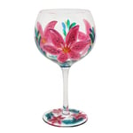 Generic Lily Gin Glass One Size Clear / Pink