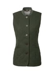 Chevalier Allington Fill100 Tweed Vest Women Dark Green 34W -
