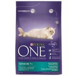 Purina One Senior 7+ Rich In Chicken & Whole Grains 3kg (pack Of 4)