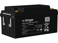 Ackumulator Agm Spänning 12V 65Ah Ve12-65 (Livslängd 6-9 År)