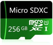 High Speed 256GB Micro SD Card Designed for Android Smartphones, Tablets Class 10 SDXC Memory Card with Adapter(256GB)