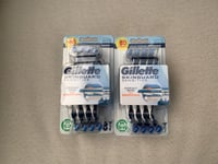 2x Gillette Skinguard Sensitive Disposable Razors Sensitive Skin 8 Pack FREEPOST