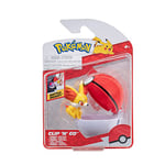 Pokémon Clip ‘N’ Go Fennekin Includes 2-Inch Battle Figure and Poke Ball Accessory, Black