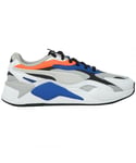 Puma Mens RS-X3 Prism Grey Trainers - White - Size UK 7.5