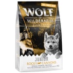 Wolf of Wilderness JUNIOR Rocky Canyons frittgående okse – uten korn  - 1 kg